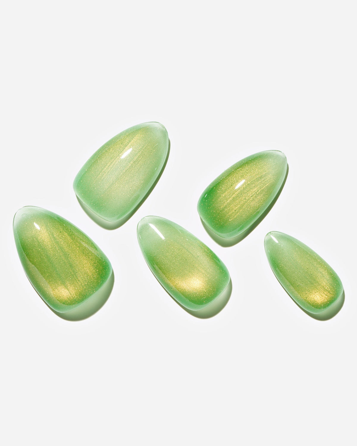 KOSBLING nail studio — Cat Eye / Green grape