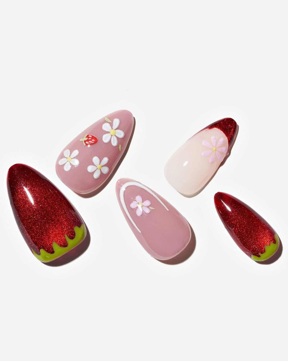 KOSBLING nail studio — Cat Eye / Berry Bloom
