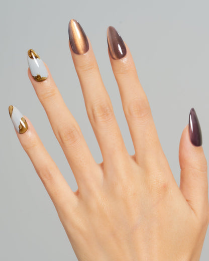 KOSBLING nail studio — Cat Eye / Hazel Mirage
