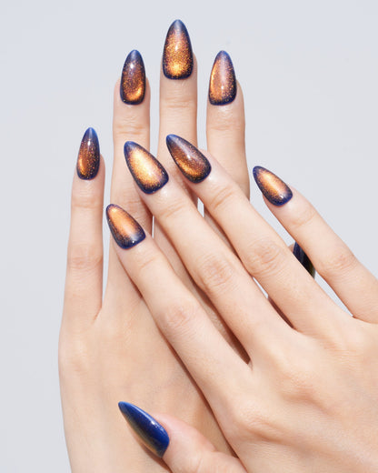 KOSBLING nail studio — Cat Eye / Fiery Clouds