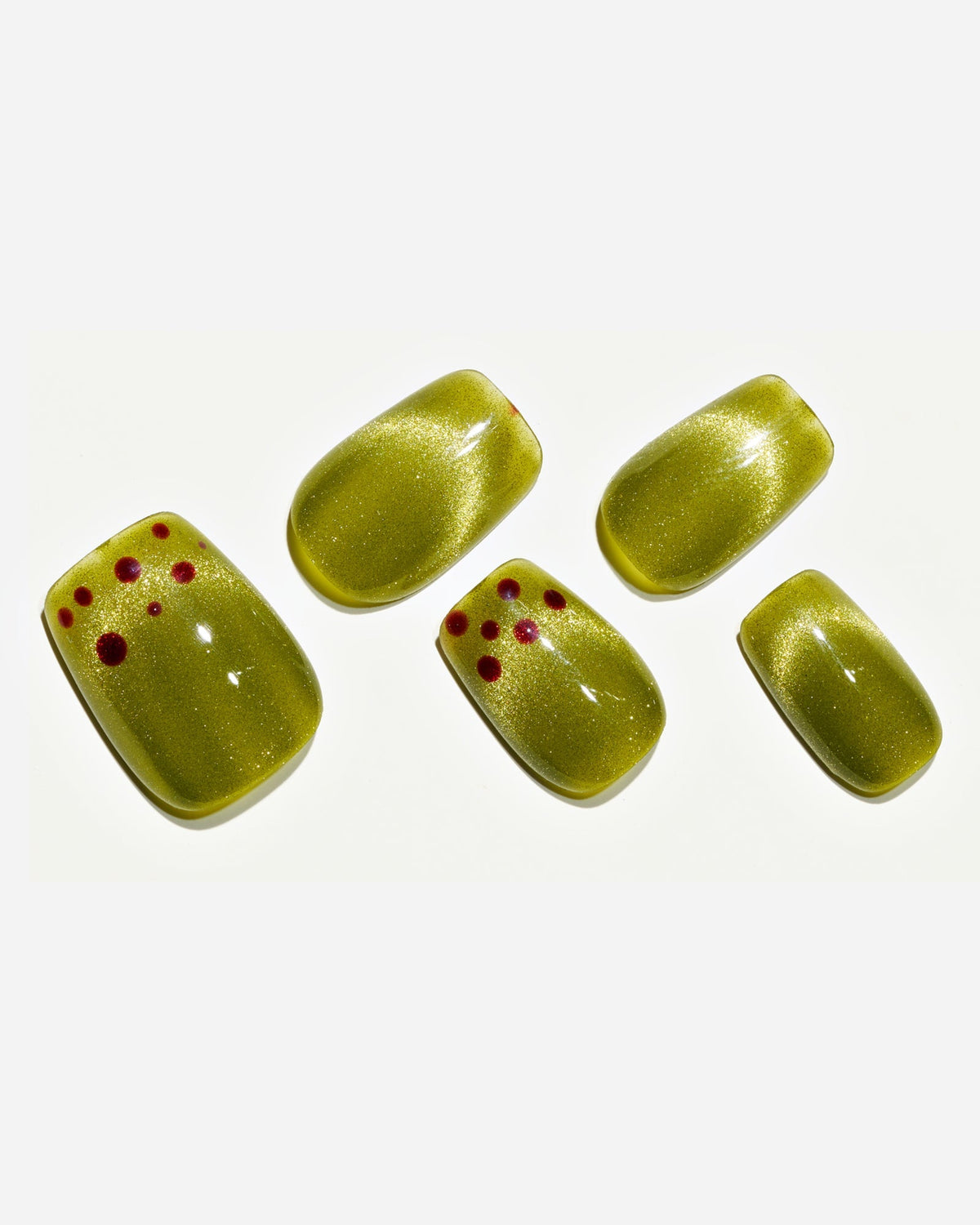 KOSBLING nail studio — Cat Eye / Kiwi Kiss