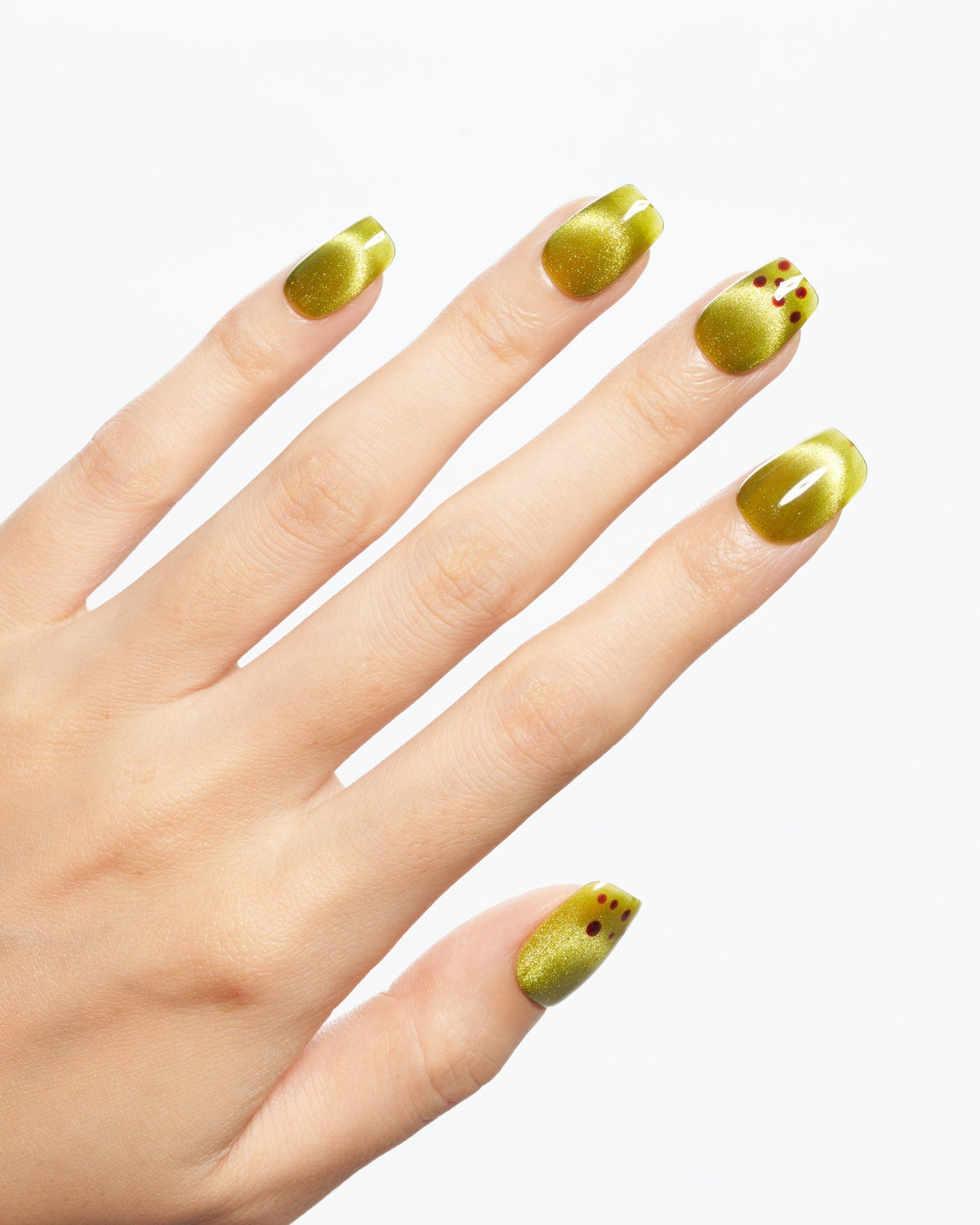KOSBLING nail studio — Cat Eye / Kiwi Kiss