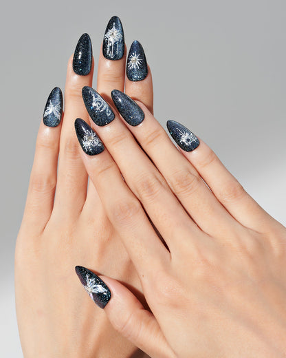 KOSBLING nail studio — Cat Eye / Polar Night