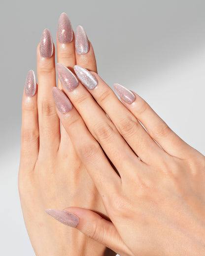 KOSBLING nail studio — Cat Eye / Sugar Magnet