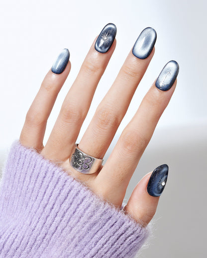 KOSBLING nail studio — Cat Eye / Obsidian Oracle