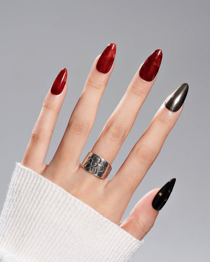 KOSBLING nail studio — Volcanic Mirror+