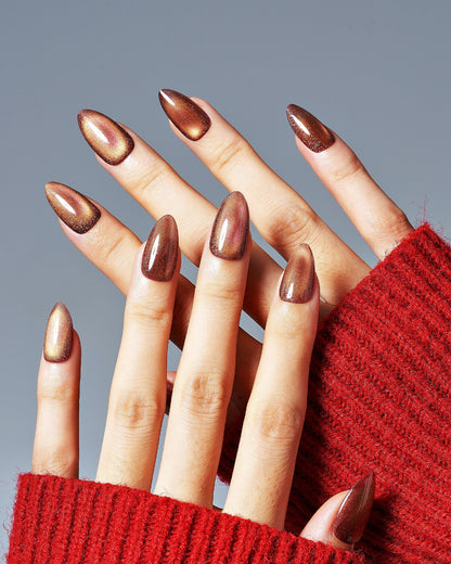 KOSBLING nail studio — Cat Eye / Dried Rose