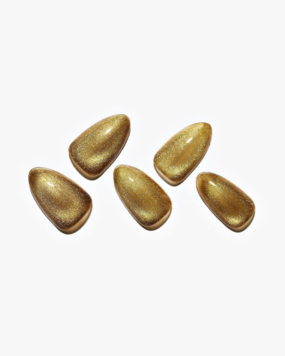 KOSBLING nail studio — Cat Eye / Earl Grey Tea