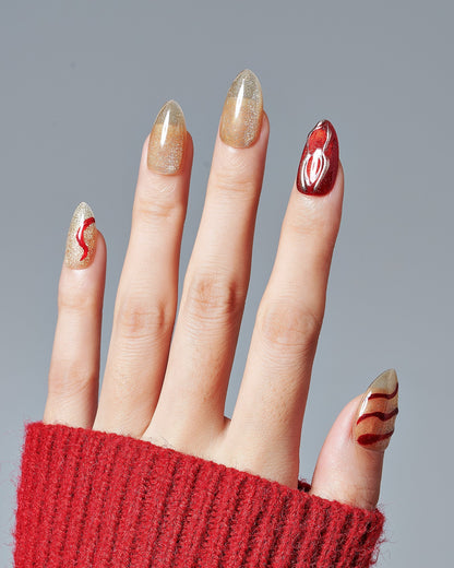 KOSBLING nail studio — Cat Eye / Precious Night
