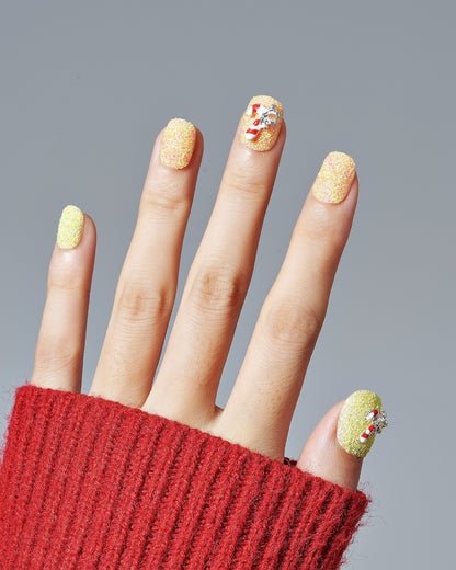 KOSBLING nail studio — Champagne Noel