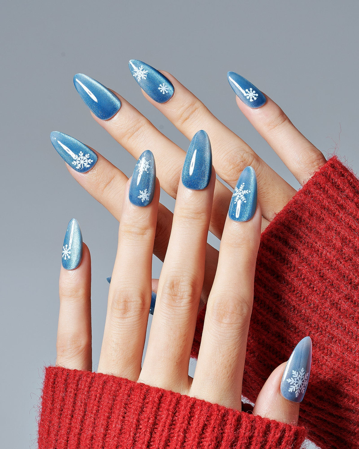 KOSBLING nail studio — Cat Eye / Arctic Aurora