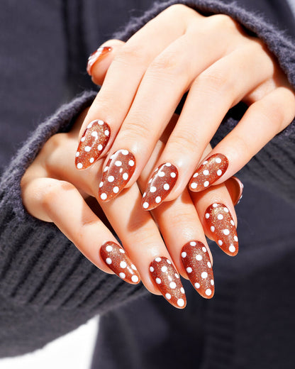 KOSBLING nail studio — Cat Eye / Toffee Spots