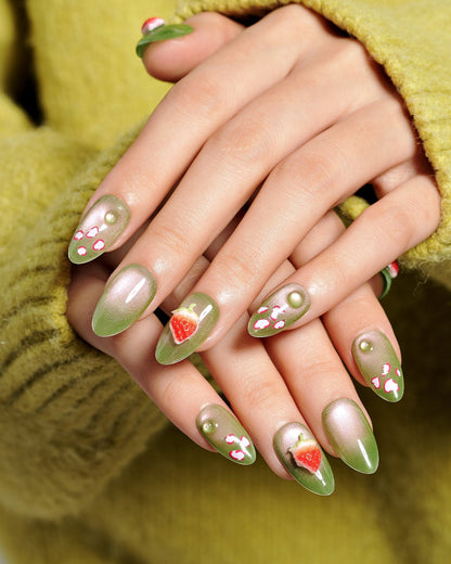 KOSBLING nail studio — Cat Eye / Pink Sorbet