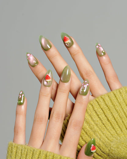 KOSBLING nail studio — Cat Eye / Pink Sorbet