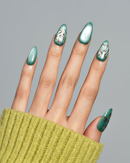 KOSBLING nail studio — Cat Eye / Fresh Sprout