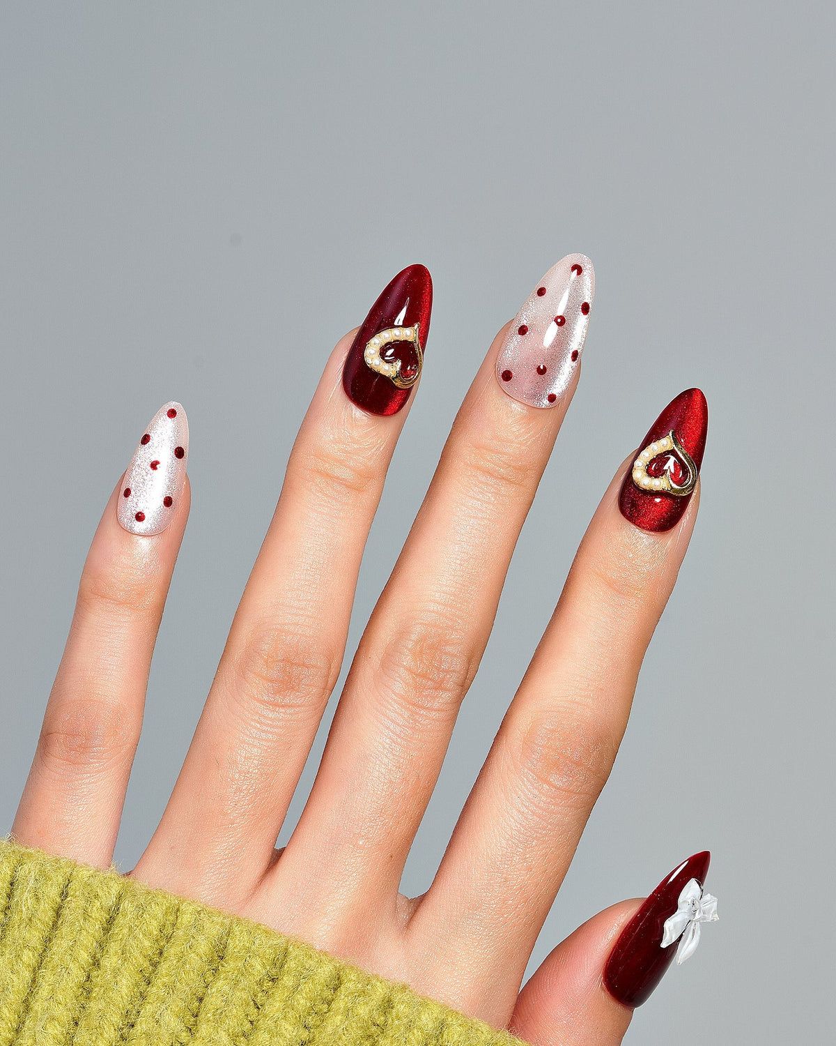 KOSBLING nail studio — Cat Eye / Heartbeat Duo