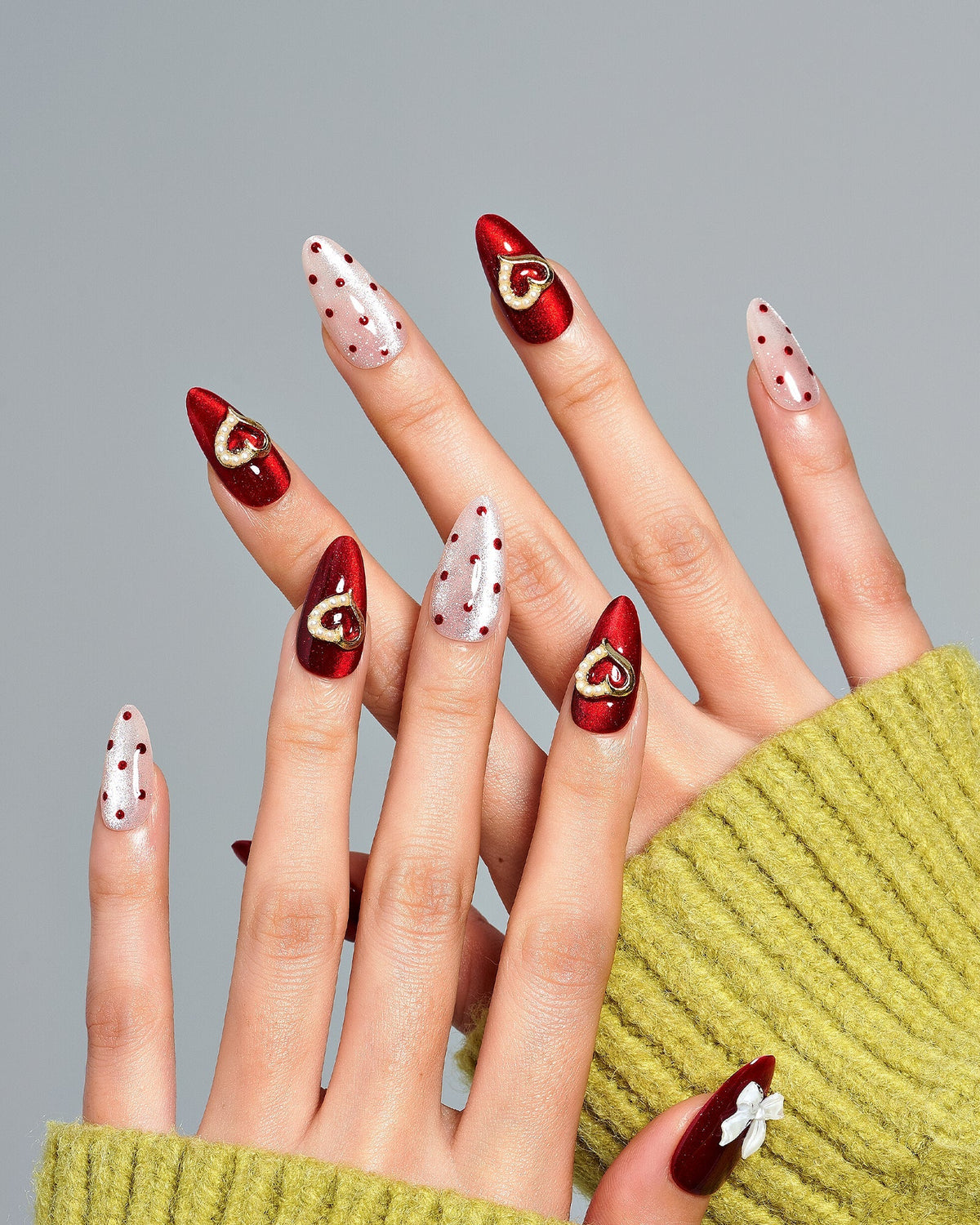 KOSBLING nail studio — Cat Eye / Heartbeat Duo