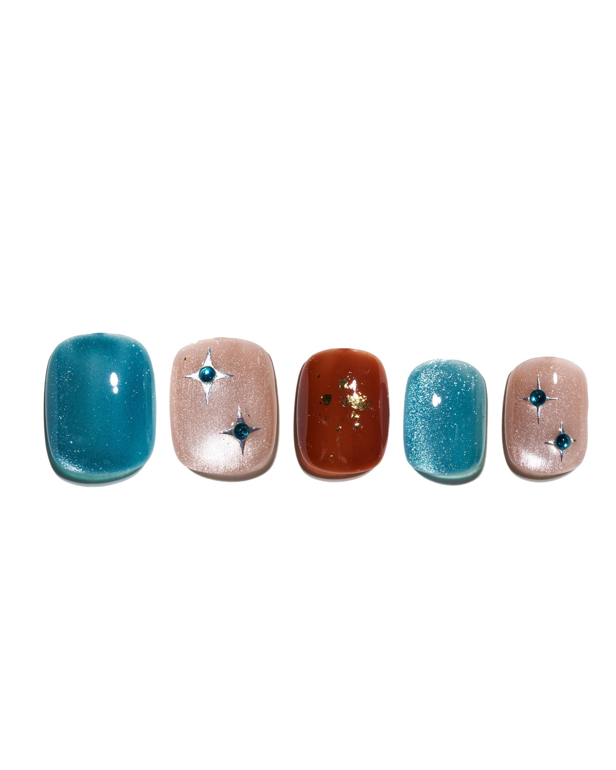 KOSBLING nail studio — Cat Eye / Aurora Night