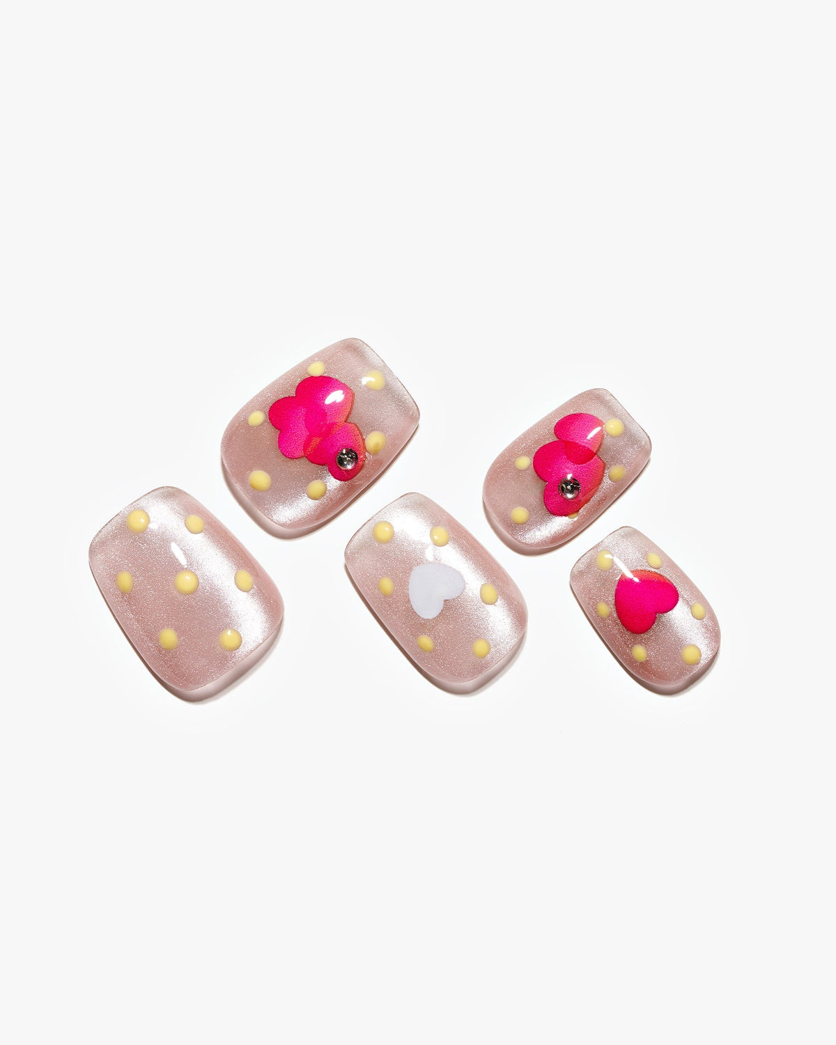 KOSBLING nail studio — Cat Eye / Heart Hop