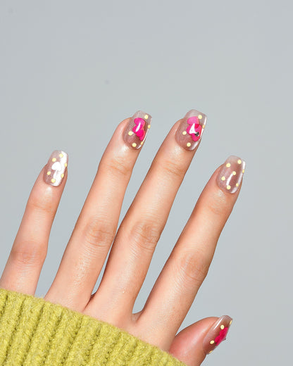 KOSBLING nail studio — Cat Eye / Heart Hop