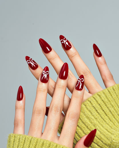 KOSBLING nail studio — Be Mine Bow