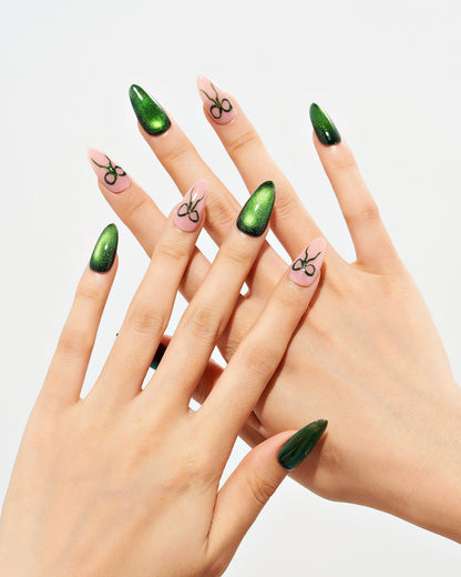KOSBLING nail studio — Cat Eye / Spring Vine