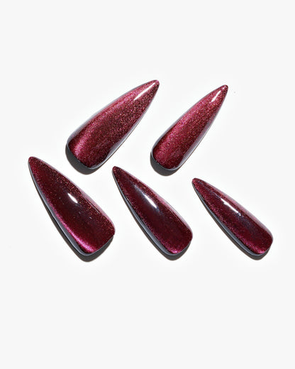 KOSBLING nail studio — Cat Eye / Begonia