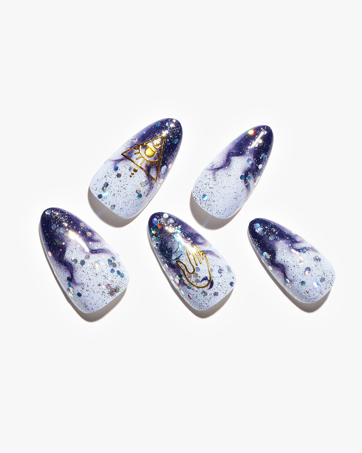 KOSBLING nail studio — Midnight Oracle / Navy Blue
