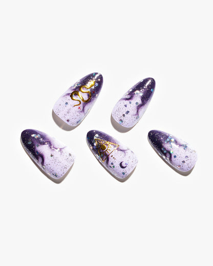 KOSBLING nail studio — Midnight Oracle / Purple