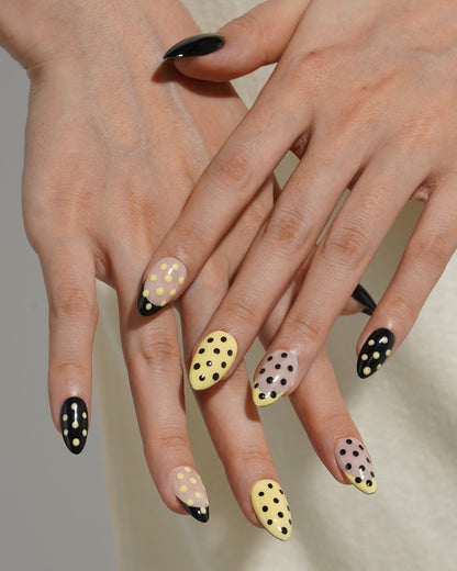 KOSBLING nail studio — Lemon Noir