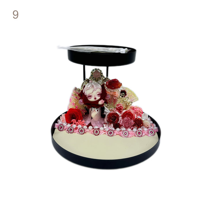 Handmade Decoden Wrought iron display rack