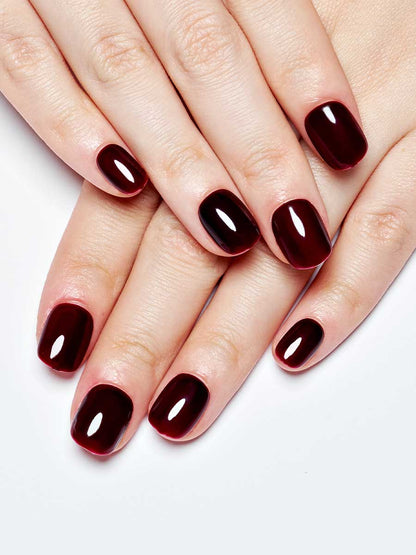 KOSBLING nail studio — Dark Red