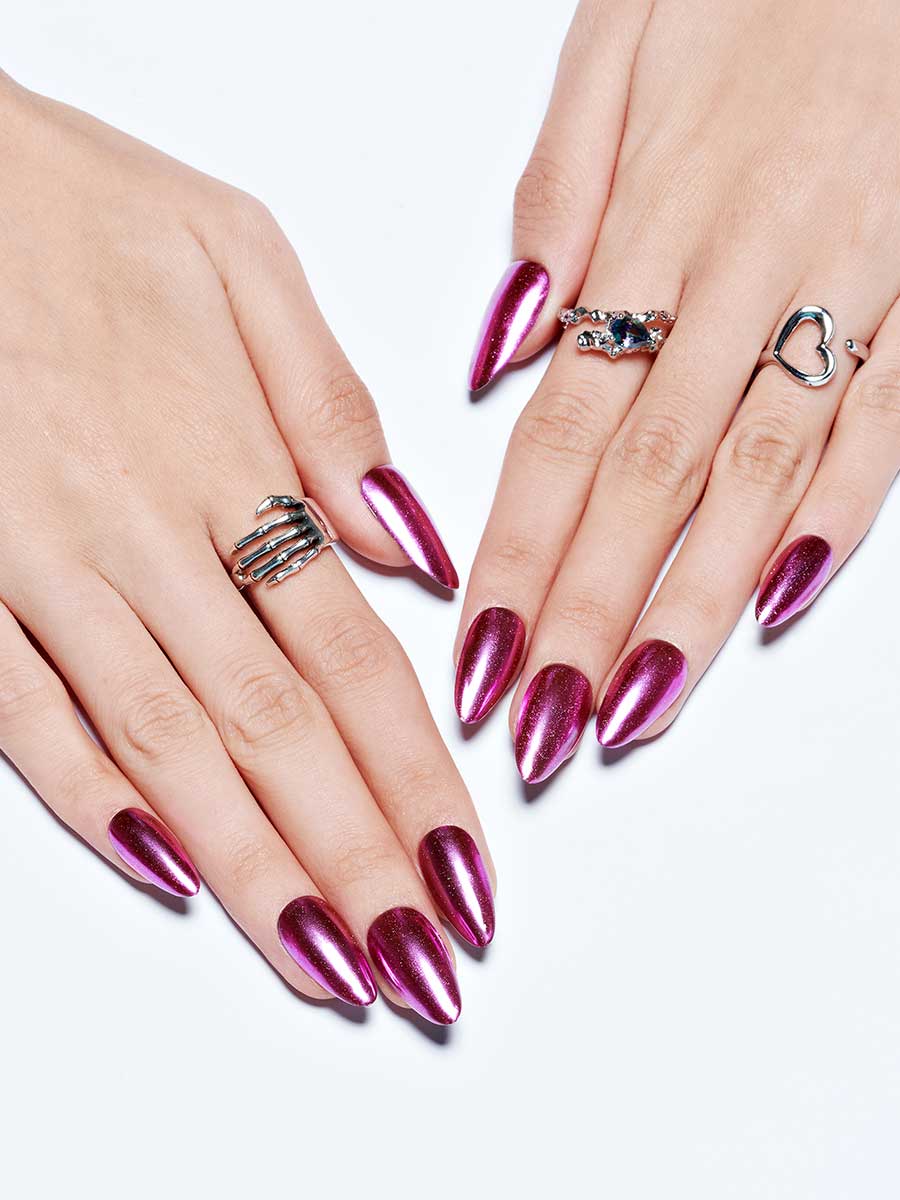 KOSBLING nail studio — Red Violet
