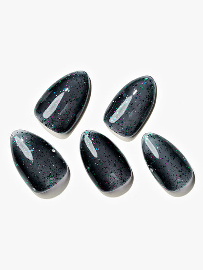 KOSBLING nail studio — Star Night Sky / Short Almond