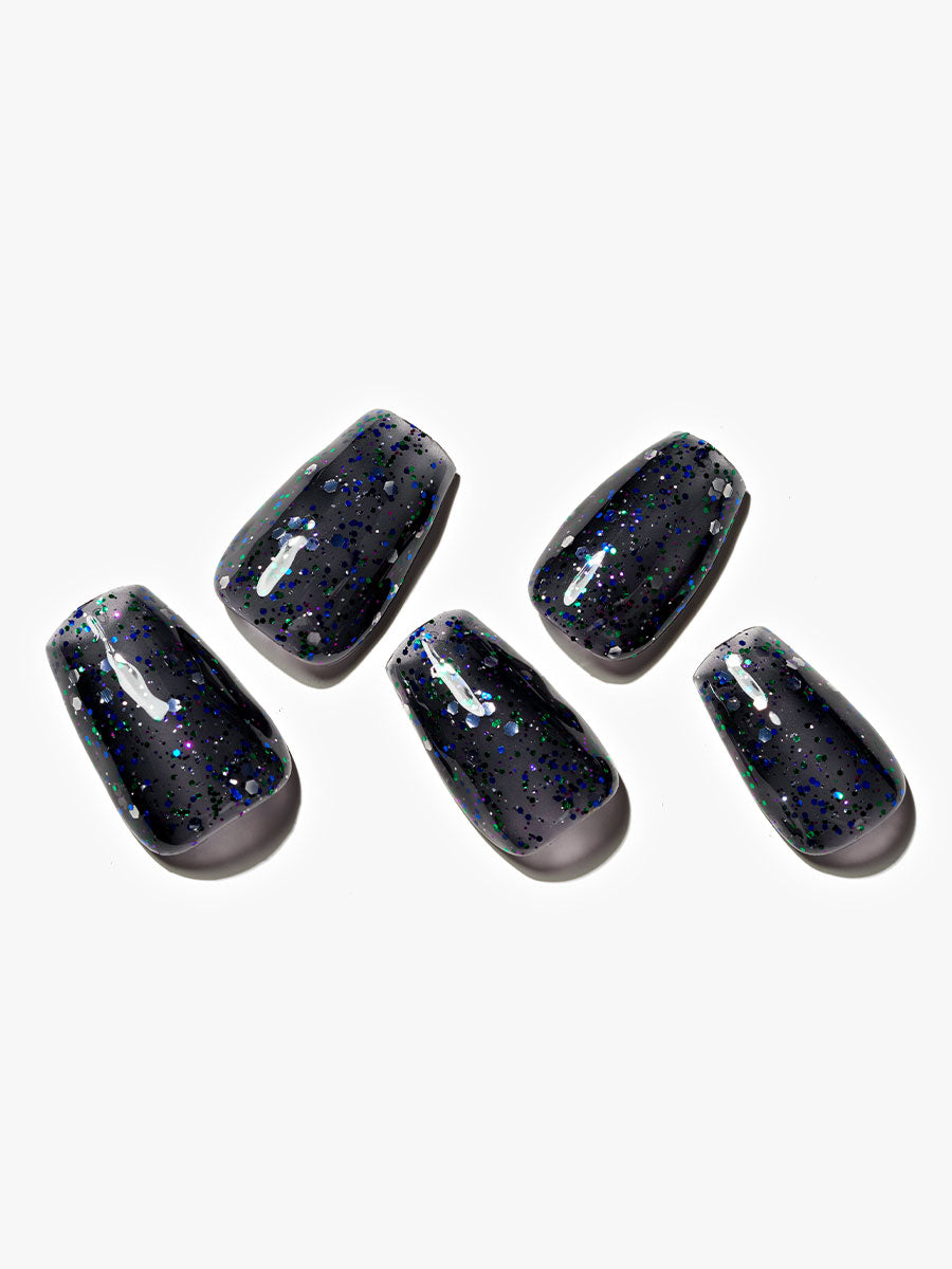 KOSBLING nail studio — Star Night Sky / Short Coffin