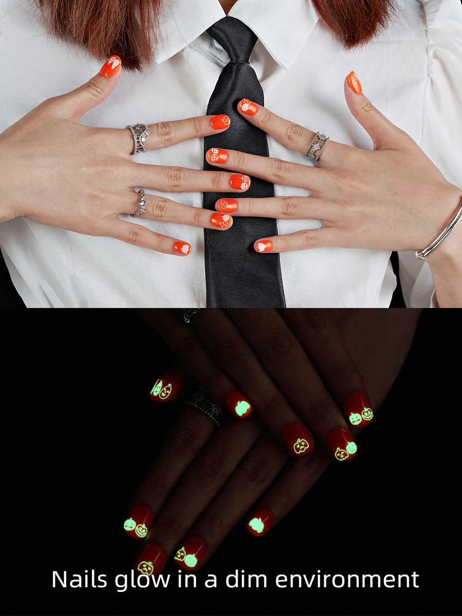 KOSBLING nail studio — Luminous / Emotional Pumpkin