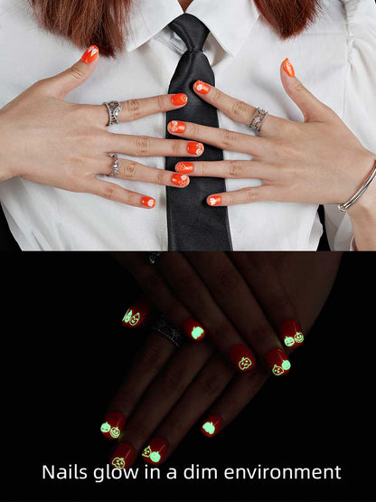 KOSBLING nail studio — Luminous / Emotional Pumpkin