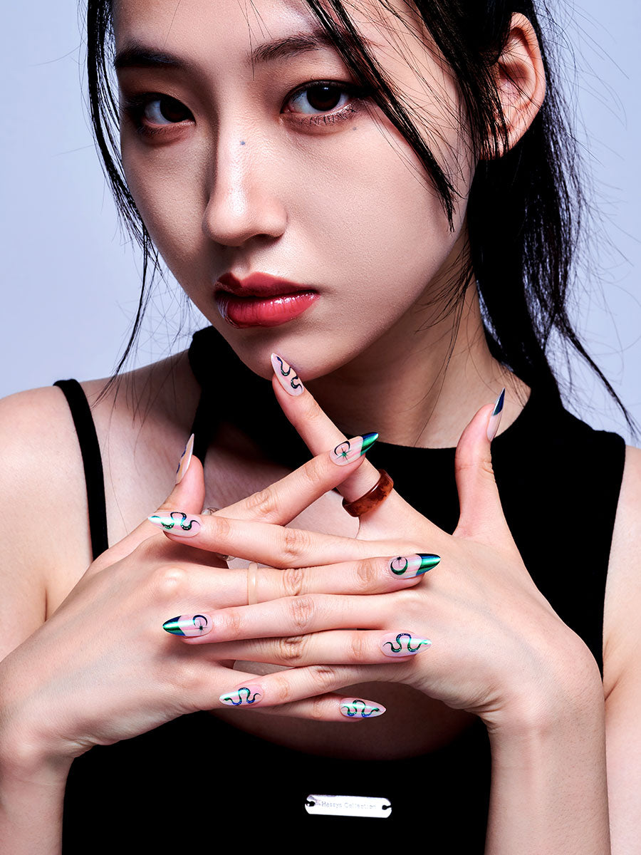 KOSBLING nail studio — Emerald Serpent