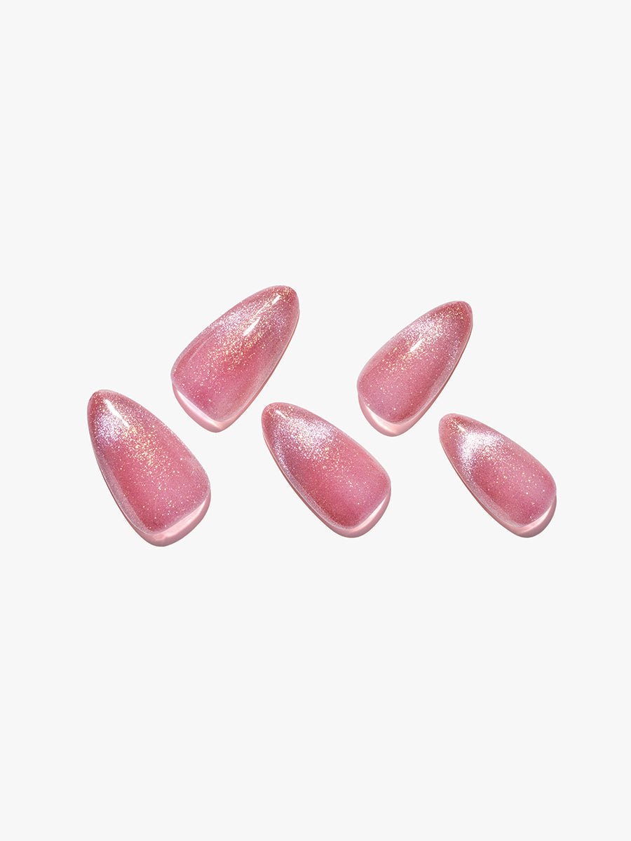 KOSBLING nail studio — Cat Eye / Pink Breeze