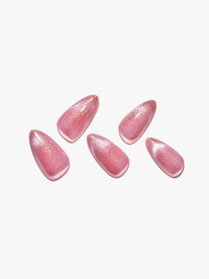 KOSBLING nail studio — Cat Eye / Pink Breeze
