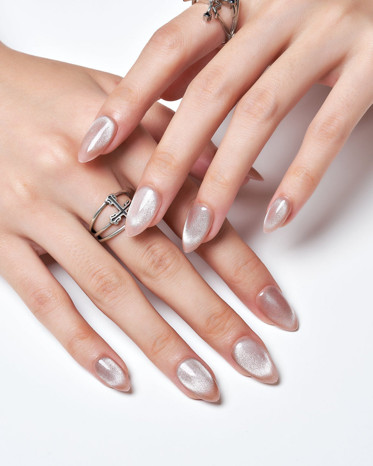 KOSBLING nail studio — Cat Eye / Rhodonite