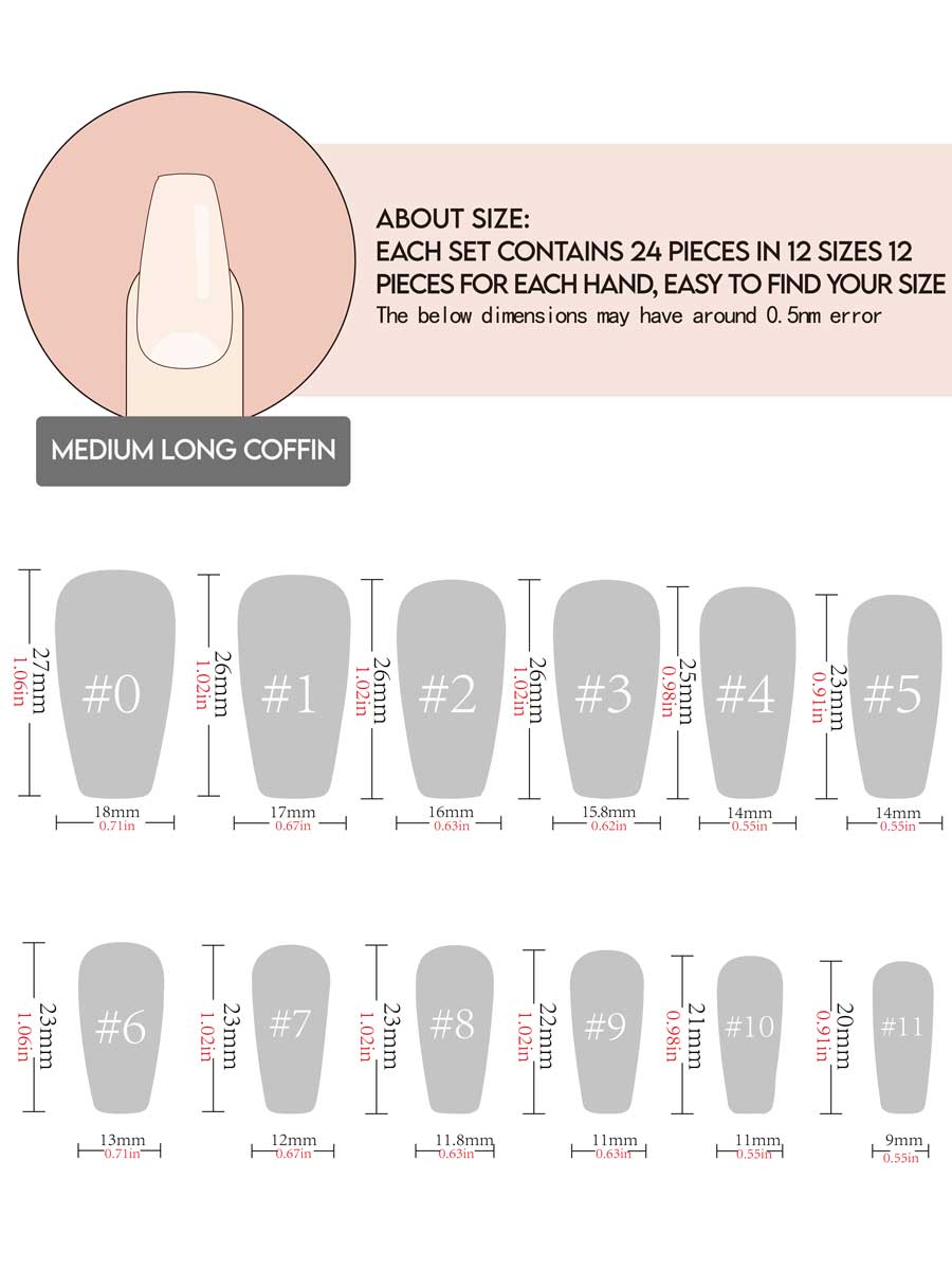 KOSBLING nail studio — Witch Symbol / Black Coffin