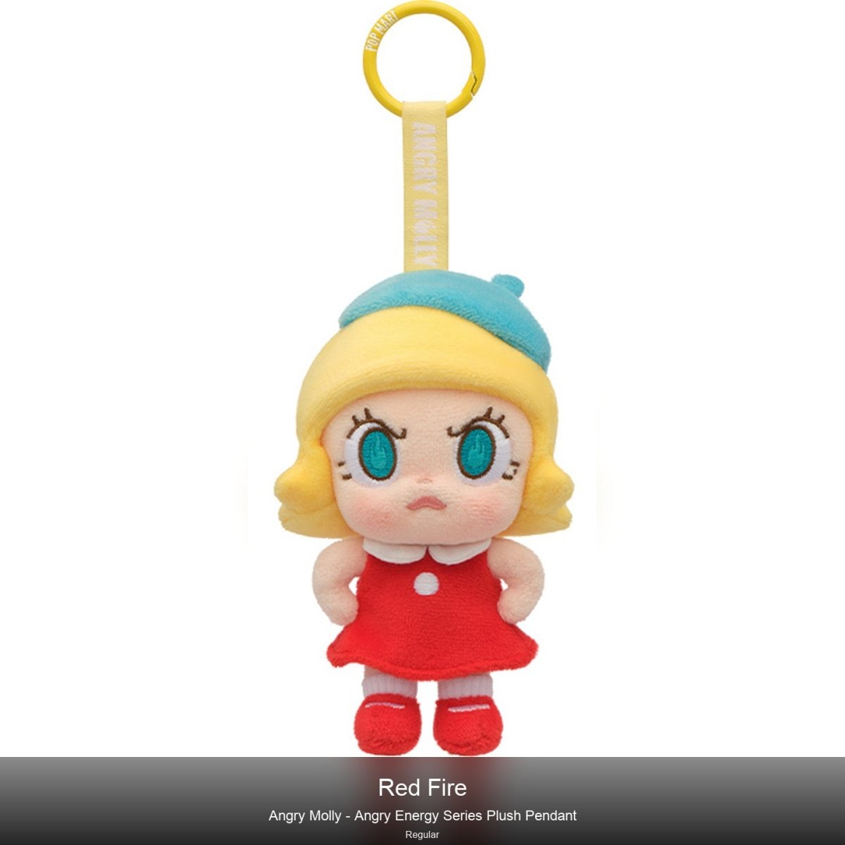 Angry Molly - Angry Energy Series Plush Pendant - kosbling-ip-molly