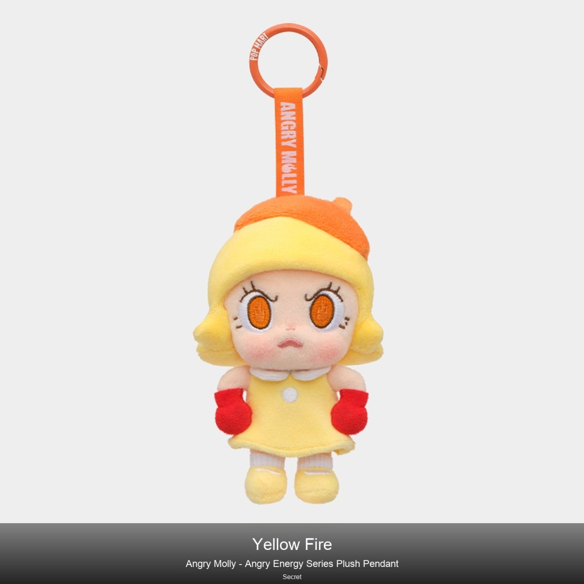 Angry Molly - Angry Energy Series Plush Pendant - kosbling-ip-molly