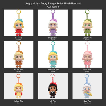 Angry Molly - Angry Energy Series Plush Pendant - kosbling-ip-molly