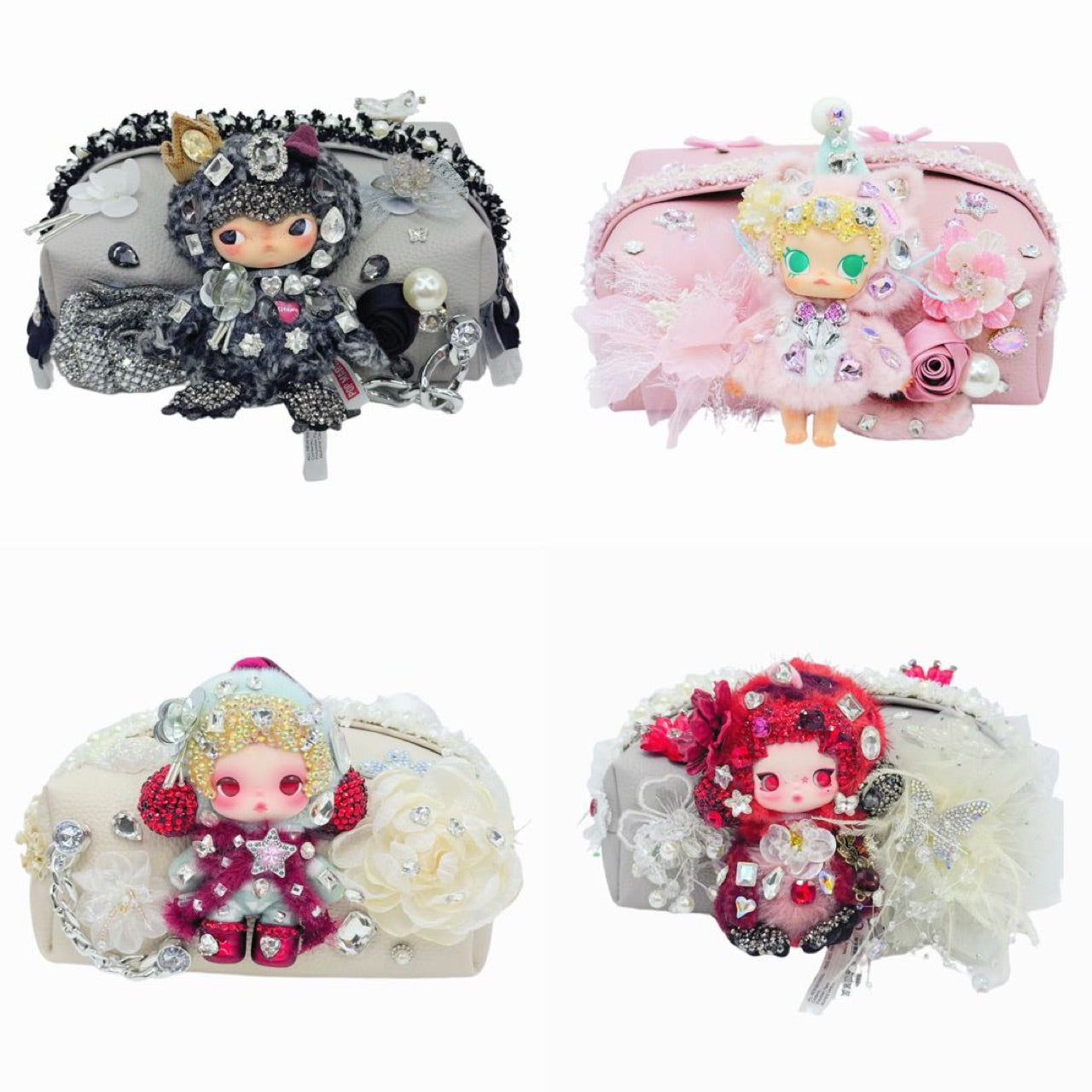 【20% OFF ONLY】- KB03 - Diamond Glitter Rhinestone Soft Vinyl Doll Diy - Kosbling Handmade Blind Bag 3