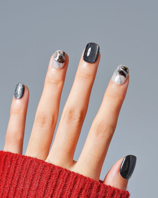 Cat Eye / Buddy Doogie — Handmade Nails - kosbling-kb-design-reference