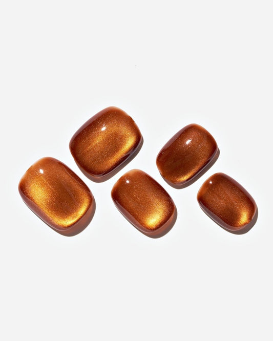 Cat Eye / Late Autumn — Handmade Nails - kosbling-kb-design-reference