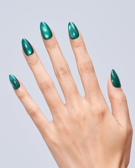 Cat Eye / Lush Oasis — Handmade Nails - kosbling-kb-design-reference