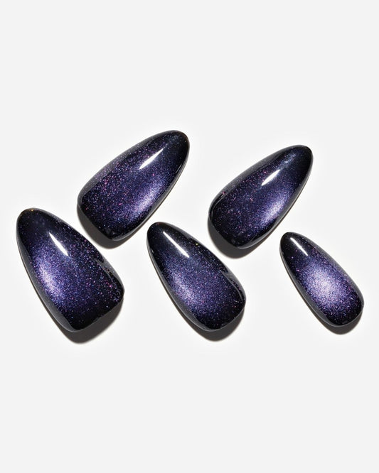 Cat Eye / Uranus — Handmade Nails - kosbling-kb-design-reference